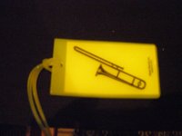 Trombone Luggage Tag